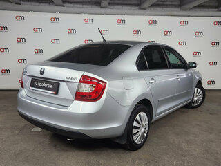 2015 Skoda Rapid I, серебристый, 799000 рублей, вид 4