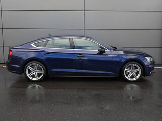 2018 Audi A5 II (F5), синий, 3349000 рублей, вид 4