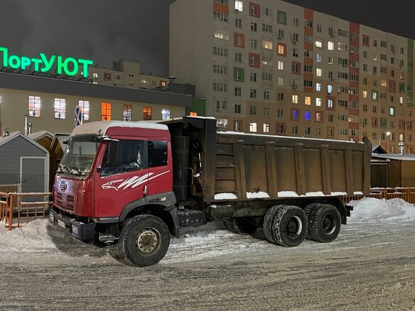 2008 FAW J5 CA3252/3253, красный, 1050000 рублей - вид 1