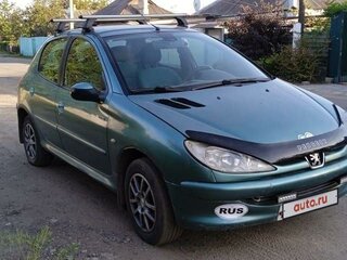 2000 Peugeot 206, зелёный, 350000 рублей, вид 2