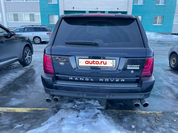 2008 Land Rover Range Rover Sport Supercharged I, синий, 1500000 рублей - вид 3
