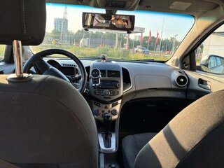 2012 Chevrolet Aveo II, серебристый, 620000 рублей, вид 2