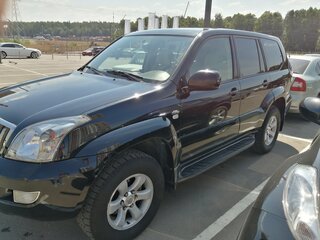 2008 Toyota Land Cruiser Prado 120 Series Рестайлинг, чёрный, 2550000 рублей, вид 3
