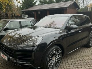 2019 Porsche Cayenne Turbo III, чёрный, 12200000 рублей, вид 1