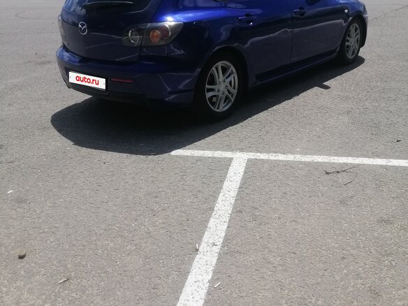 2007 Mazda 3 I (BK) Рестайлинг, синий, 290000 рублей - вид 7