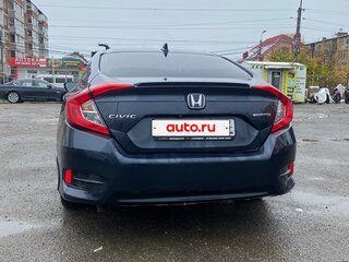 2016 Honda Civic X, синий, 1350000 рублей, вид 3