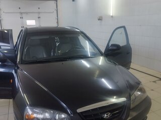 2008 Hyundai Elantra ТагАЗ III (XD2) Рестайлинг, чёрный, 450000 рублей, вид 2