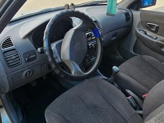 2004 Hyundai Accent ТагАЗ II, коричневый, 205000 рублей, вид 4