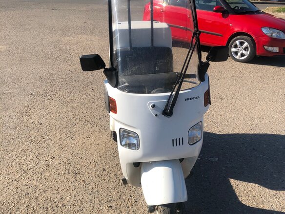 2015 Honda Gyro, белый, 200000 рублей - вид 1