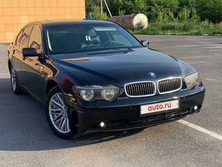 2004 BMW 7 серии 730i IV (E65/E66), чёрный, 1000000 рублей, вид 1