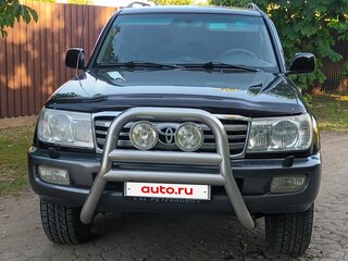 2007 Toyota Land Cruiser 100 Series Рестайлинг 2, чёрный, 2450000 рублей, вид 1