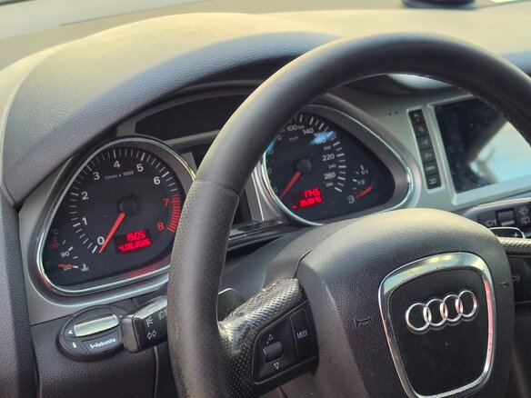 2008 Audi Q7 I (4L), чёрный, 1300000 рублей - вид 6