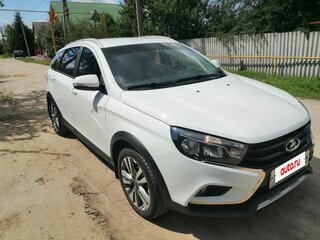 2020 Lada (ВАЗ) Vesta SW Cross I, белый, 1300000 рублей, вид 2
