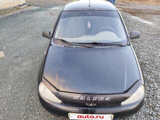 2011 Lada (ВАЗ) Kalina I, чёрный, 360000 рублей, вид 2