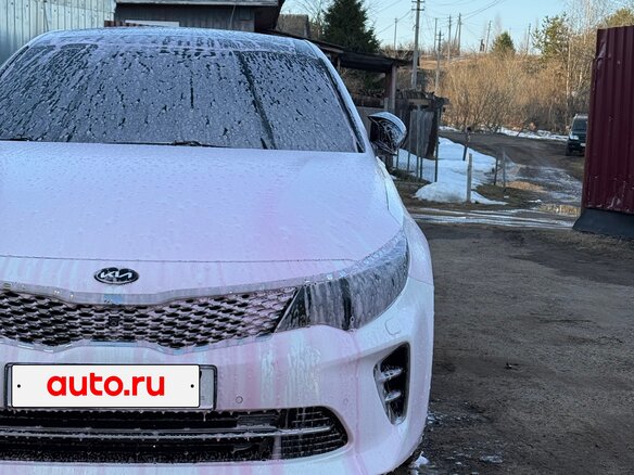 2017 Kia Optima IV, белый, 1910000 рублей - вид 3