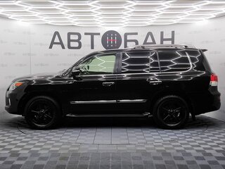 2012 Lexus LX 570 III Рестайлинг, чёрный, 3925000 рублей, вид 4