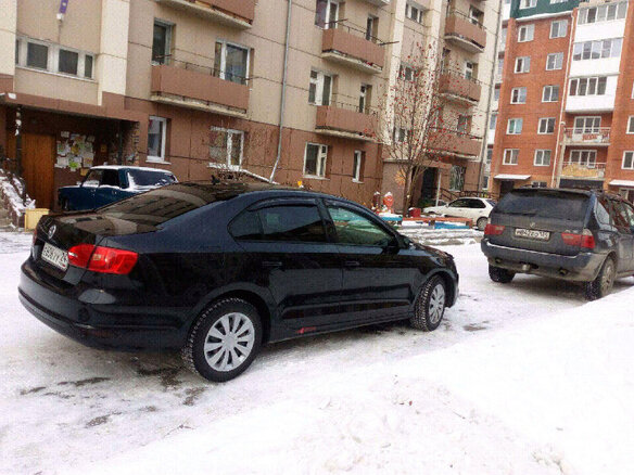 2013 Volkswagen Jetta VI, чёрный, 1200000 рублей - вид 6