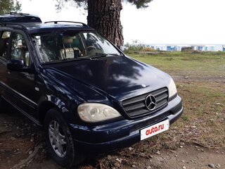 2000 Mercedes-Benz M-Класс 270 I (W163), синий, 1035769 рублей, вид 2