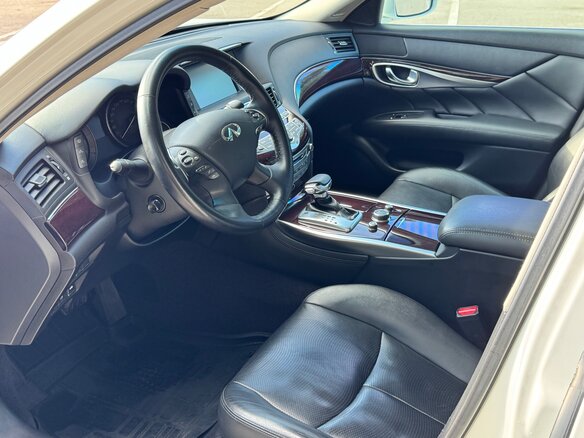 2013 Infiniti M M37 IV, белый - вид 9