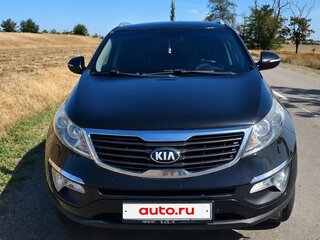 2012 Kia Sportage III, чёрный, 1500000 рублей, вид 1
