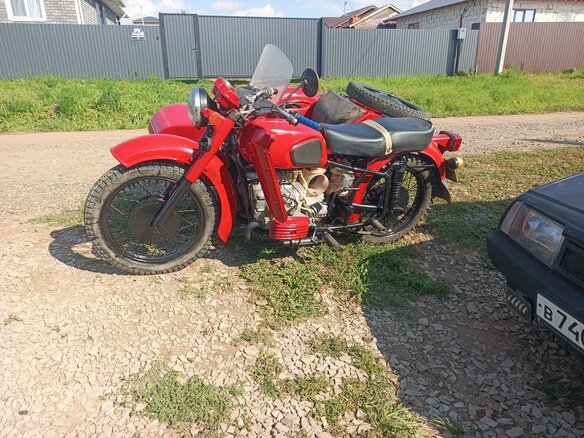 1996 Днепр MT-10, красный, 300000 рублей