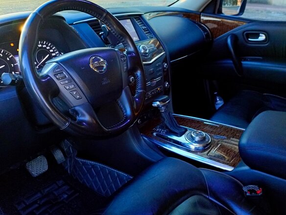 2013 Nissan Patrol VI (Y62), чёрный, 1800000 рублей - вид 20