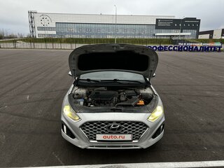 2018 Hyundai Sonata VII (LF) Рестайлинг, серый, 2170000 рублей, вид 2