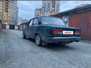2005 Lada (ВАЗ) 2107, зелёный, 180000 рублей, вид 2