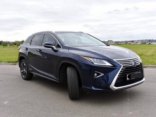 2018 Lexus RX 450h IV, синий, 5700000 рублей, вид 4