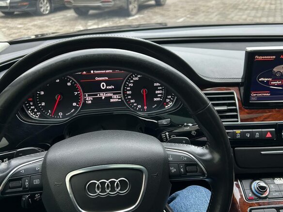 2013 Audi A8 III (D4), чёрный, 1800000 рублей - вид 16