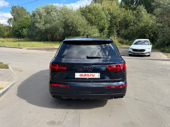 2017 Audi Q7 II (4M), чёрный, 3100000 рублей - вид 5