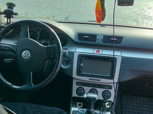2008 Volkswagen Passat B6, синий, 750000 рублей - вид 5