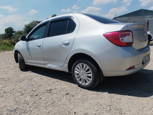 2014 Renault Logan II, серый, 575000 рублей - вид 5