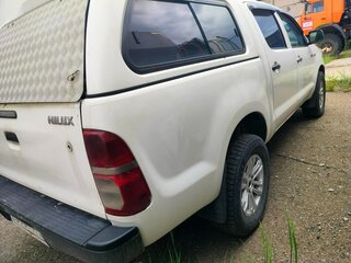 2014 Toyota Hilux VII Рестайлинг, белый, 2195000 рублей, вид 4