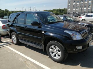 2008 Toyota Land Cruiser Prado 120 Series Рестайлинг, чёрный, 2550000 рублей, вид 2