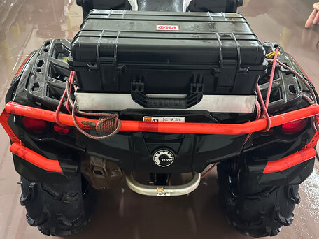 2017 BRP Can-Am Outlander X MR 1000R, красный, 1400000 рублей, вид 4
