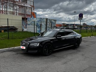 2010 Audi A8 Long III (D4), чёрный, 1250000 рублей, вид 3