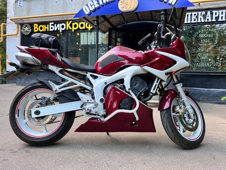 2006 Yamaha FZ6, красный, 380000 рублей, вид 1