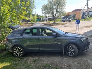 2024 Lada (ВАЗ) Vesta SW Cross I Рестайлинг (NG), серый, 1630000 рублей, вид 5