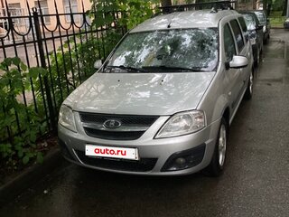 2019 Lada (ВАЗ) Largus I, серебристый, 1250000 рублей, вид 1