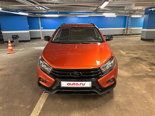 2019 Lada (ВАЗ) Vesta SW Cross I, оранжевый, 720000 рублей, вид 2