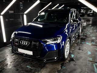 2020 Audi SQ7 I (4M) Рестайлинг, синий, 8800000 рублей, вид 1