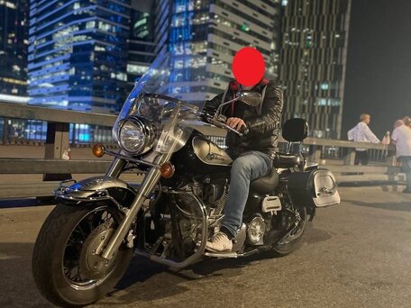2000 Yamaha XV 1600 Road Star, чёрный, 600000 рублей, вид 3