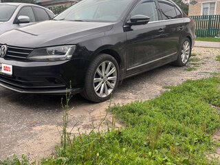 2017 Volkswagen Jetta VI Рестайлинг, чёрный, 1350000 рублей, вид 2