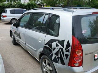 2003 Mazda Premacy I (CP), серебристый, 350000 рублей, вид 3