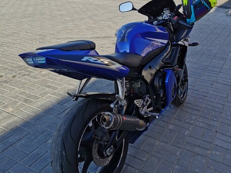 2003 Yamaha YZF-R6, синий, 500000 рублей, вид 5