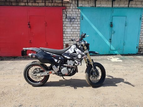 2008 Suzuki DR-Z 400 SM, чёрный, 475079 рублей, вид 4