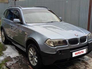 2004 BMW X3 30i I (E83), голубой, 700000 рублей, вид 2