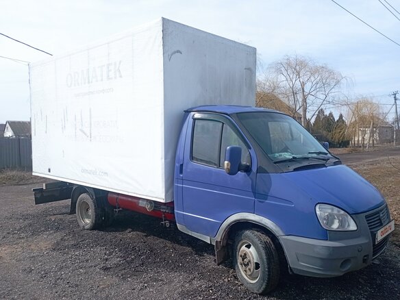 2007 ГАЗ ГАЗель (3302), синий, 800000 рублей - вид 6