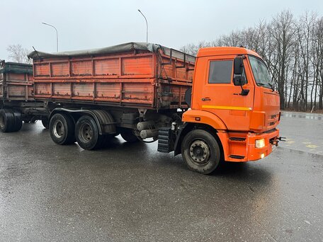 2015 КамАЗ 45143, оранжевый, 1550000 рублей, вид 2